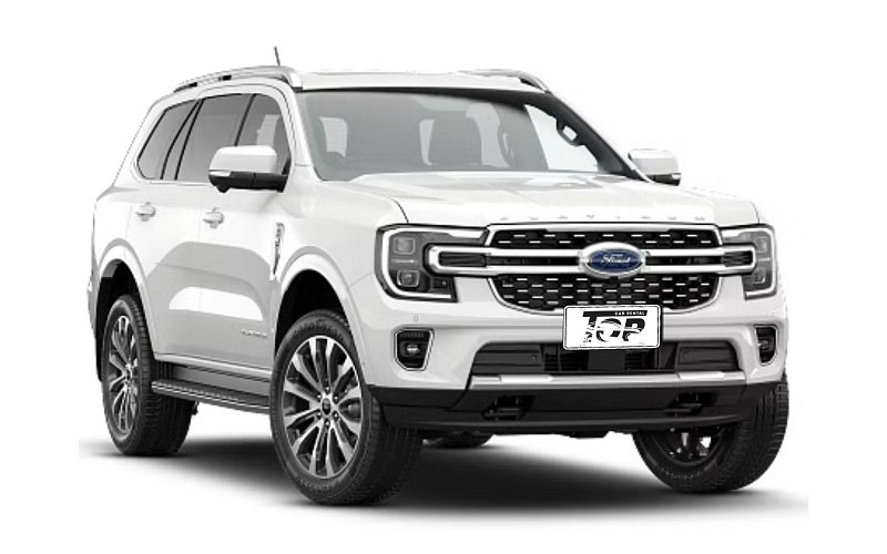 Group C automatic SUV for rent in Manila – 7-seater Ford Everest for family and travel use