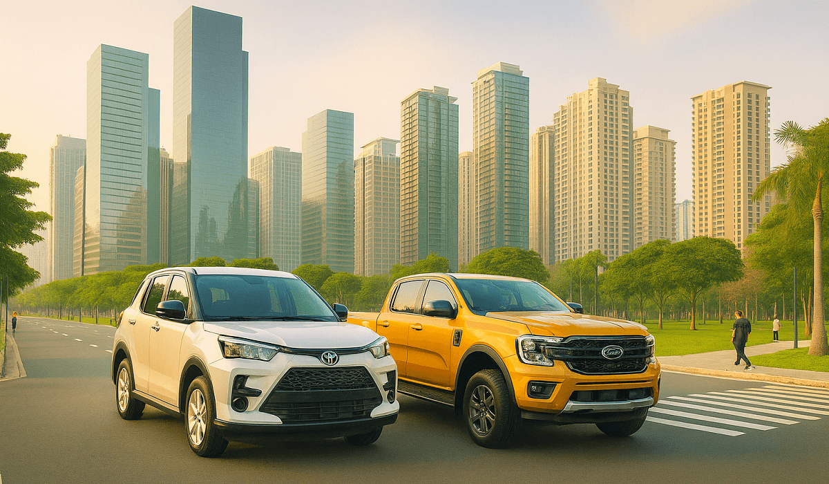 Car rental service in Taguig Bonifacio Global City