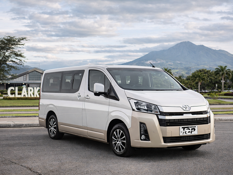 Toyota van rental at Clark Airport (CRK)