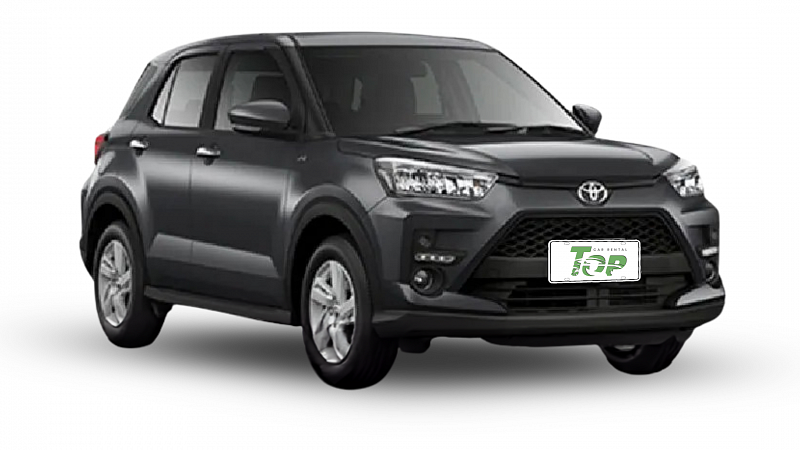 Group A automatic crossover for rent in Manila &ndash; compact 5-seater Toyota Raize