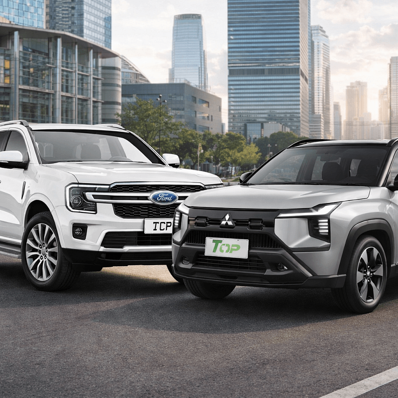 Two SUVs available for rent in Manila, suitable for city driving and long-distance travel