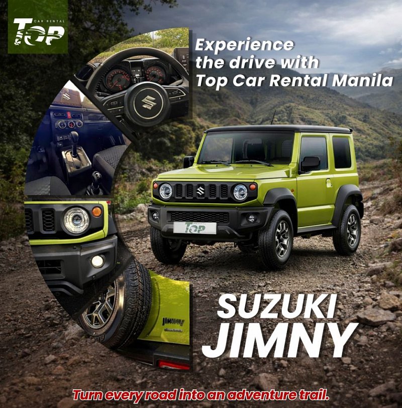 Hyundai Stargazer rental promotion highlighting Unlimited Mileage with Top Car Rental Manila.